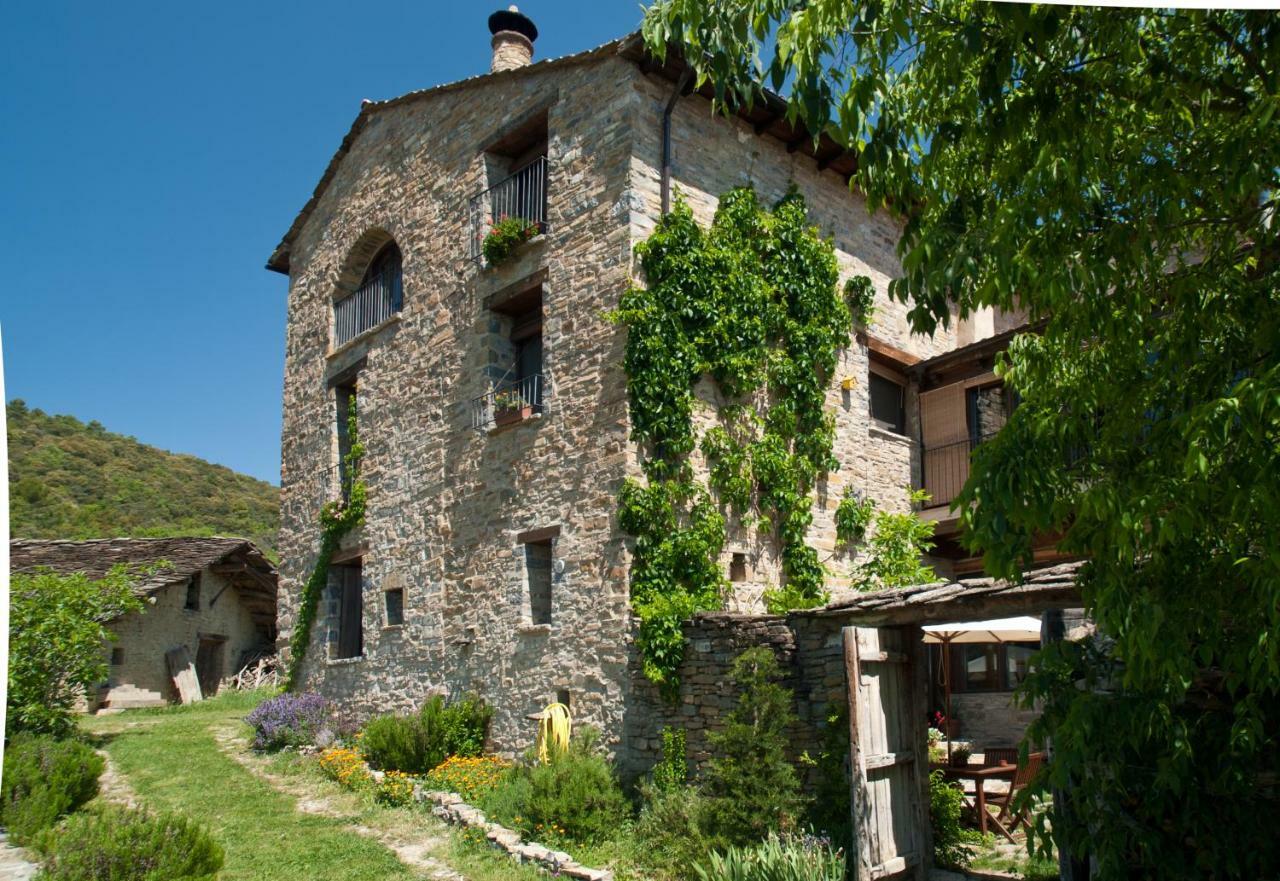 Gasthaus O Chardinet d'a Formiga Aínsa Exterior foto